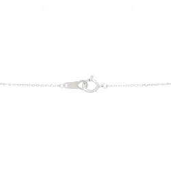 Dây chuyền kim cương hình trái tim K18WG 1.10CT - Hàng hiệu Chính hãng 857622