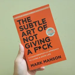 The subtle art of not giving a F*ck, sách ngoại văn tiếng Anh, english book, tiểu thuyết 