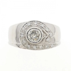 Nhẫn kim cương PT900 0.508CT 666686