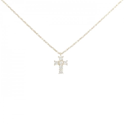 Dây chuyền kim cương hình chữ thập Vandome 0.18CT - Hàng hiệu Authentic