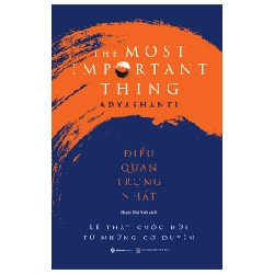 Điều quan trọng nhất - Adyashanti2022 New 100% HCM.PO 32782