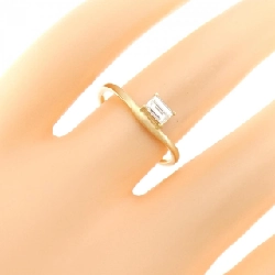 【Sản phẩm mới】Nhẫn kim cương K18YG 0.30CT 669445