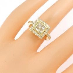 Nhẫn kim cương K18YG 1.00CT 670560