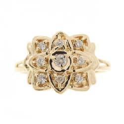 Nhẫn kim cương K18YG 0.10CT 668944