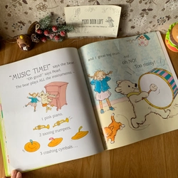 Sách tranh The Bear with Sticky Paws Goes to School, Used, Picture Book For Kids 444116