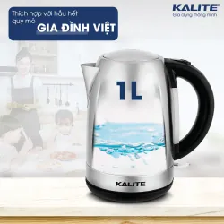 KALITE KL-301 – Dung Tích 1,7L, Pha Trà, Pha Cà Phê, Mì Liền Tiện Lợi 707043