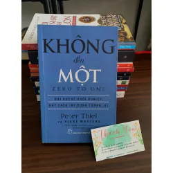 Zero to One (Không đến Một) – Peter Thiel & Blake Masters