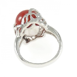 Nhẫn san hô PT900 11.6mm 669407