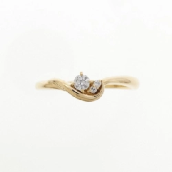 Nhẫn kim cương K18YG 669688