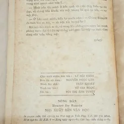 Tác phẩm VH cổ điển Pháp: NÔNG DÂN (Horoné de Balzac) 732189
