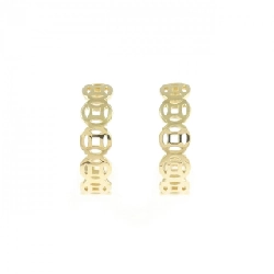 K18YG Bông tai - Hàng hiệu Chính hãng