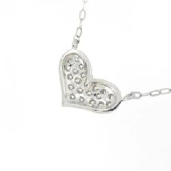 Dây chuyền kim cương pavé hình trái tim PT900/PT850 0.20CT - Hàng hiệu Chính hãng 856770