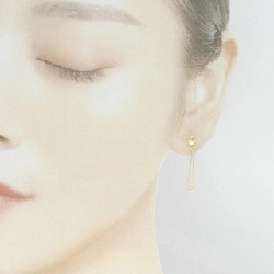 K18YG Bông tai - Hàng hiệu Chính hãng 868530