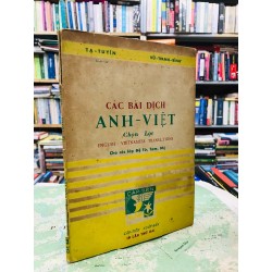 Các bài dịch anh việt chọn lọc - Tạ Uyên & Vũ Thanh Bình 128198