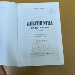 Zarathustra đã nói như thế  352699