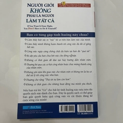 Người giỏi không phải là người làm tất cả 463523