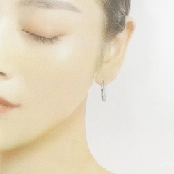 PT900 Bông tai kim cương hình vòng 0.50CT - Hàng hiệu Authentic 870895