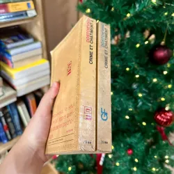 Crime And Punishment - Fyodor Dostoevsky (Trọn bộ 2 tập tiếng Pháp, in 1965) 736211
