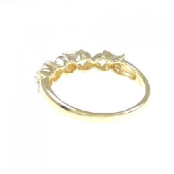 Nhẫn kim cương K18YG 0.21CT 672793