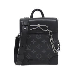 Túi đeo vai Louis Vuitton Monogram Eclipse Nano Steamer M82774