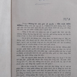 TÊN CỦA ĐOÁ HỒNG - UMBERTO ECO
 512723