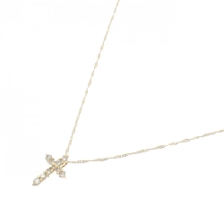 K18YG Dây chuyền kim cương chéo 0.30CT - Hàng hiệu chính hãng 861672