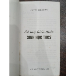 Sổ tay kiến thức Sinh học – THCS