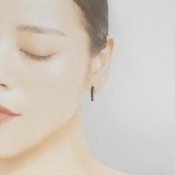 K18YG Sapphire Earrings - Hàng hiệu Authentic 871112