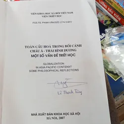Toàn Cầu Hoá Trong Bối Cảnh Châu Á - Thái Bình Dương Một Số Vấn Đề Triết Học  739471