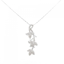 K18WG Dây chuyền kim cương 0.58CT - Hàng hiệu Chính hãng