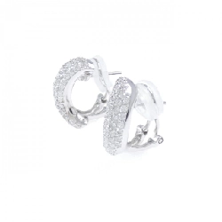 K18WG Pave Diamond Earrings/Studs 1.00CT - Hàng hiệu Authentic 871069