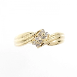 Nhẫn kim cương hoa K18YG 0.08CT - Hàng hiệu Authentic 849439