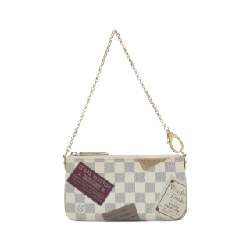 Túi xách Louis Vuitton Damier Azur Pochette Mira MM N63078