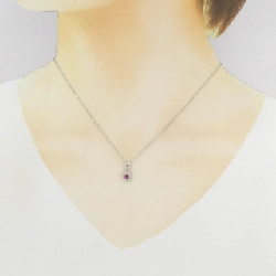 Dây chuyền ruby PT900/PT850 - Hàng hiệu Authentic 856672