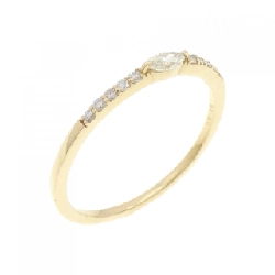 【Sản phẩm mới】Nhẫn kim cương K18YG 0.15CT