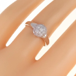 Nhẫn kim cương 750WG 0.25CT 671070