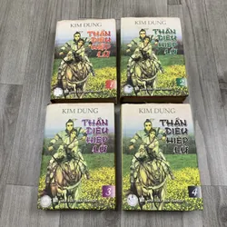Thần điêu hiệp lữ - kim dung. Bộ 4 tập bìa cứng. 5b5
