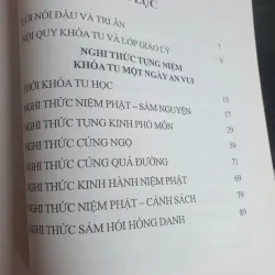 Sách Nghi Thức Tụng Niệm Khóa Tu Một Ngày An Vui - Thích Minh Bảo 680653