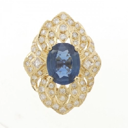 Nhẫn Sapphire K18YG 2.86CT - Hàng hiệu Chính hãng 853208