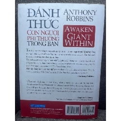 Đánh thức con người phi thường trong bạn Anthony Robbins 2019 mới 80% bẩn viền nhẹ tô dạ HPB0705 182173