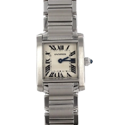 Cartier Tank Française SM W51008Q3 SS Quartz - Hàng hiệu Chính hãng