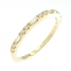 【Sản phẩm mới】Nhẫn kim cương K18YG 0.15CT