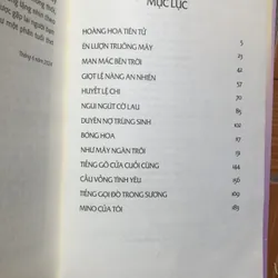 Tập truyện ngắn - Bóng Hoa - có chữ kí của tác giả - chỉ in 400 bản 713946