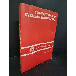 Computer-Aided systems engineering mới 80% bẩn bìa, ố nhẹ, có vệt nước, lỗi trang Howard Eisner HCM3004 NGOẠI VĂN