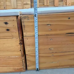 Giường kết hợp thùng để đồ - Gỗ thông pallet 1017813