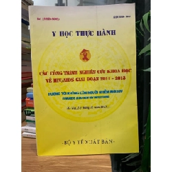 Các công trình nghiên cứu khoa học HIV/AIDS về giai đoạn 2011-2013 727976