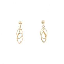 K18YG Bông tai - Hàng hiệu Chính hãng