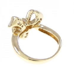 Nhẫn kim cương K18YG hình ruy băng 0.40CT - Hàng hiệu chính hãng 852128