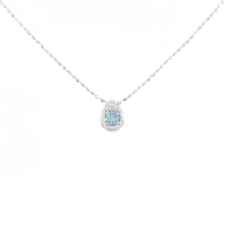 K18WG Dây chuyền kim cương 0.10CT - Hàng hiệu Chính hãng