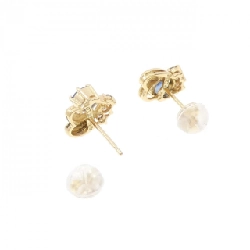 K18YG Sapphire Earrings - Hàng hiệu Authentic 870156